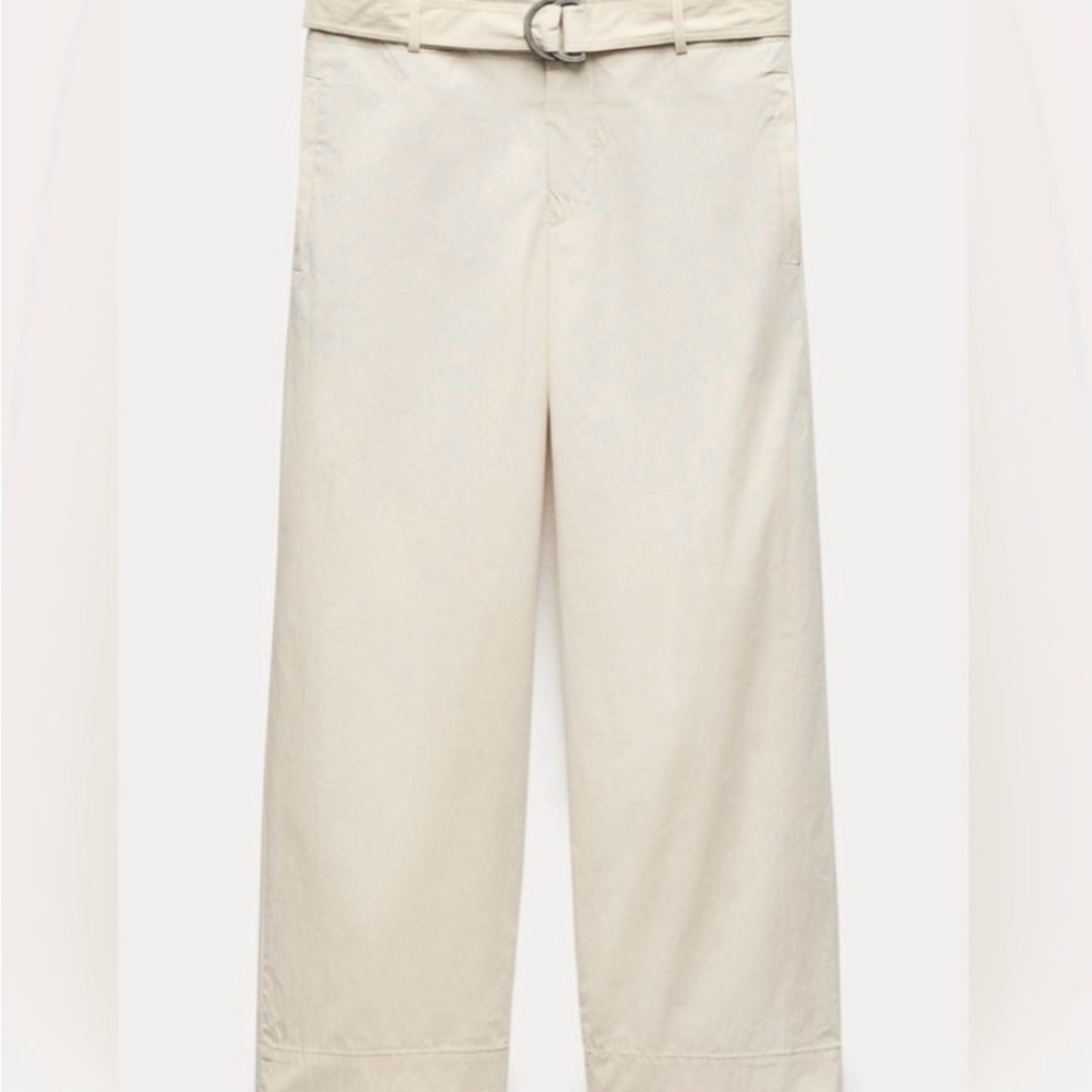NWT Zara Woman Beige Chinos